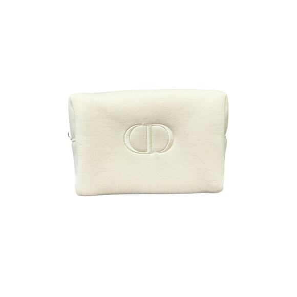 Dior Handbags - Dior Beauty Cosmetic Pouch Cream